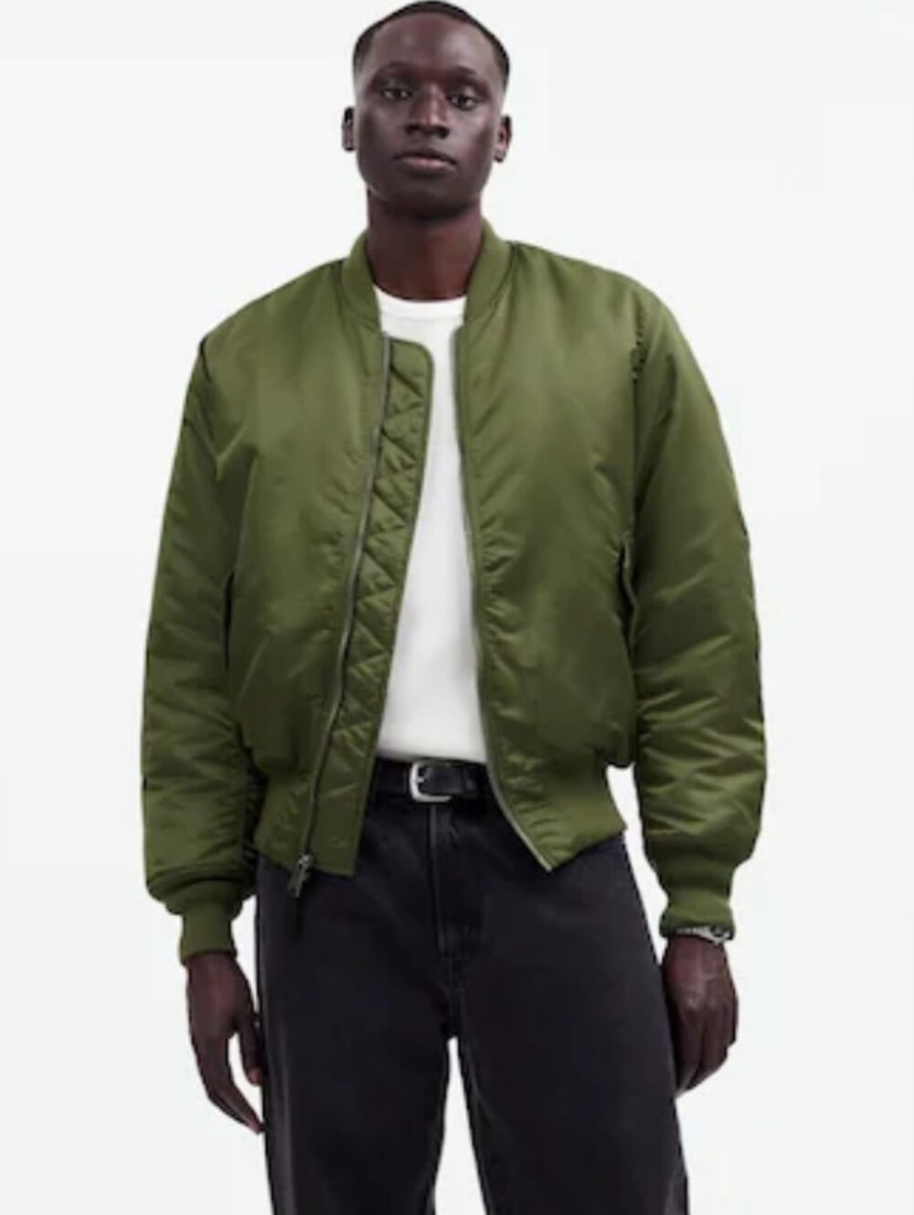 Madewell x Alpha Industries MA-I Flight Jacket - Heritage Olive